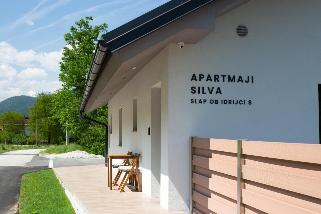 Apartmaji Silva Slap ob Idrijci Esterno foto