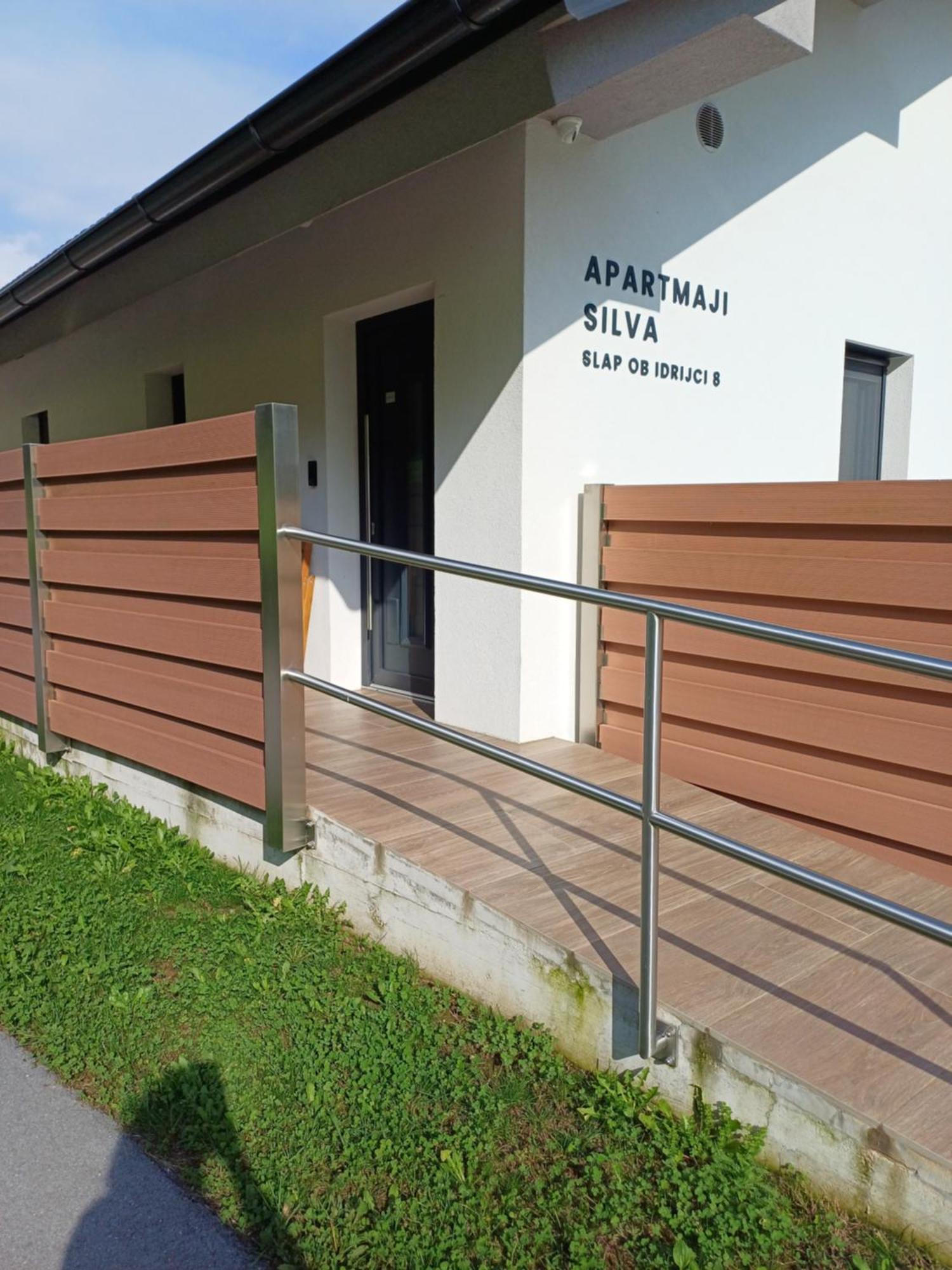 Apartmaji Silva Slap ob Idrijci Esterno foto